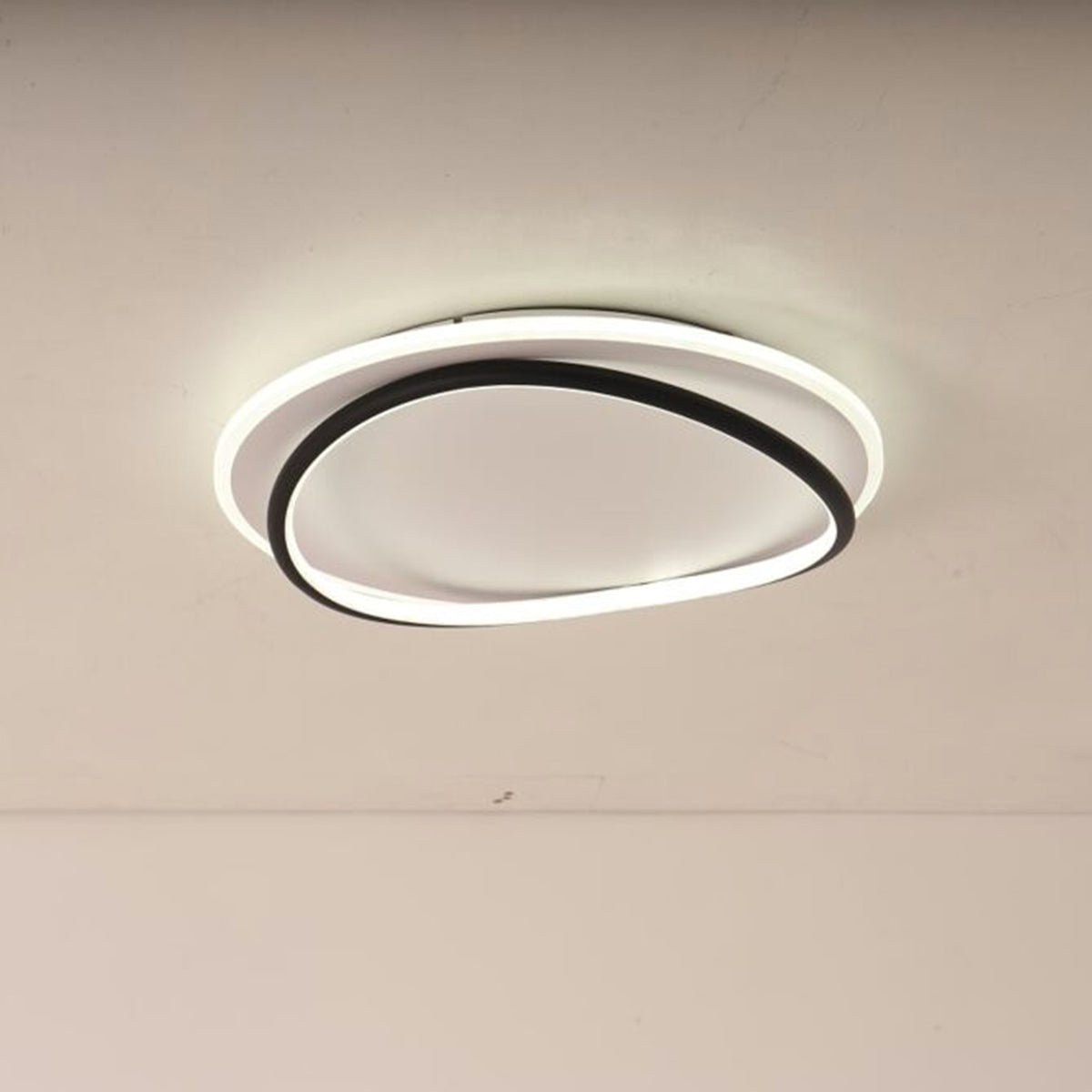 Plafoniera LED da soffitto Vale in metallo Ø 40cm 30W 3200lm