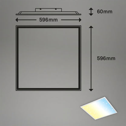 Plafoniera LED da soffitto cielo stellato bianca 36W 3800lm Briloner