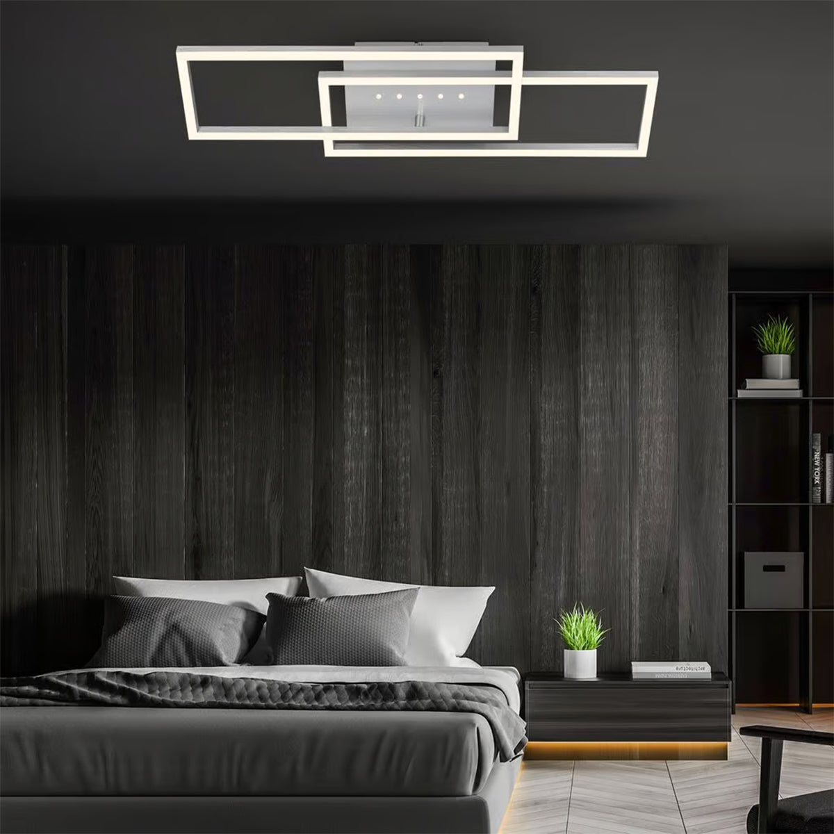 Plafoniera LED da soffitto orientabile 2850lm 30W funzione memoria