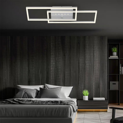 Plafoniera LED da soffitto orientabile 2850lm 30W funzione memoria