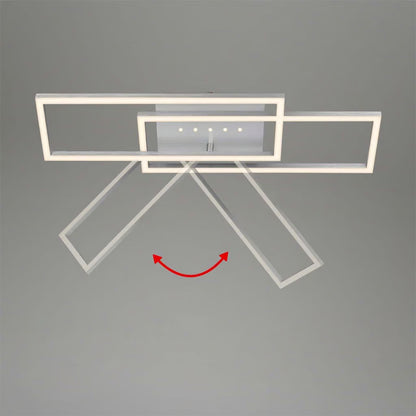 Plafoniera LED da soffitto orientabile 2850lm 30W funzione memoria