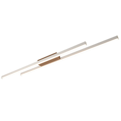 Plafoniera LED da soffitto/parete 3000K 2500lm grigio caldo Trio Lighting Odio