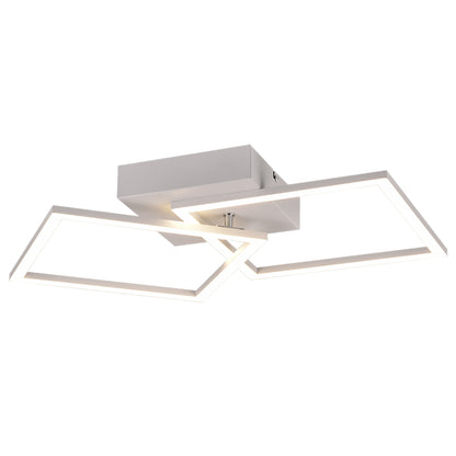 Plafoniera LED orientabile da soffitto/parete 2500lm 4000K bianco opaco Trio Lighting Trail