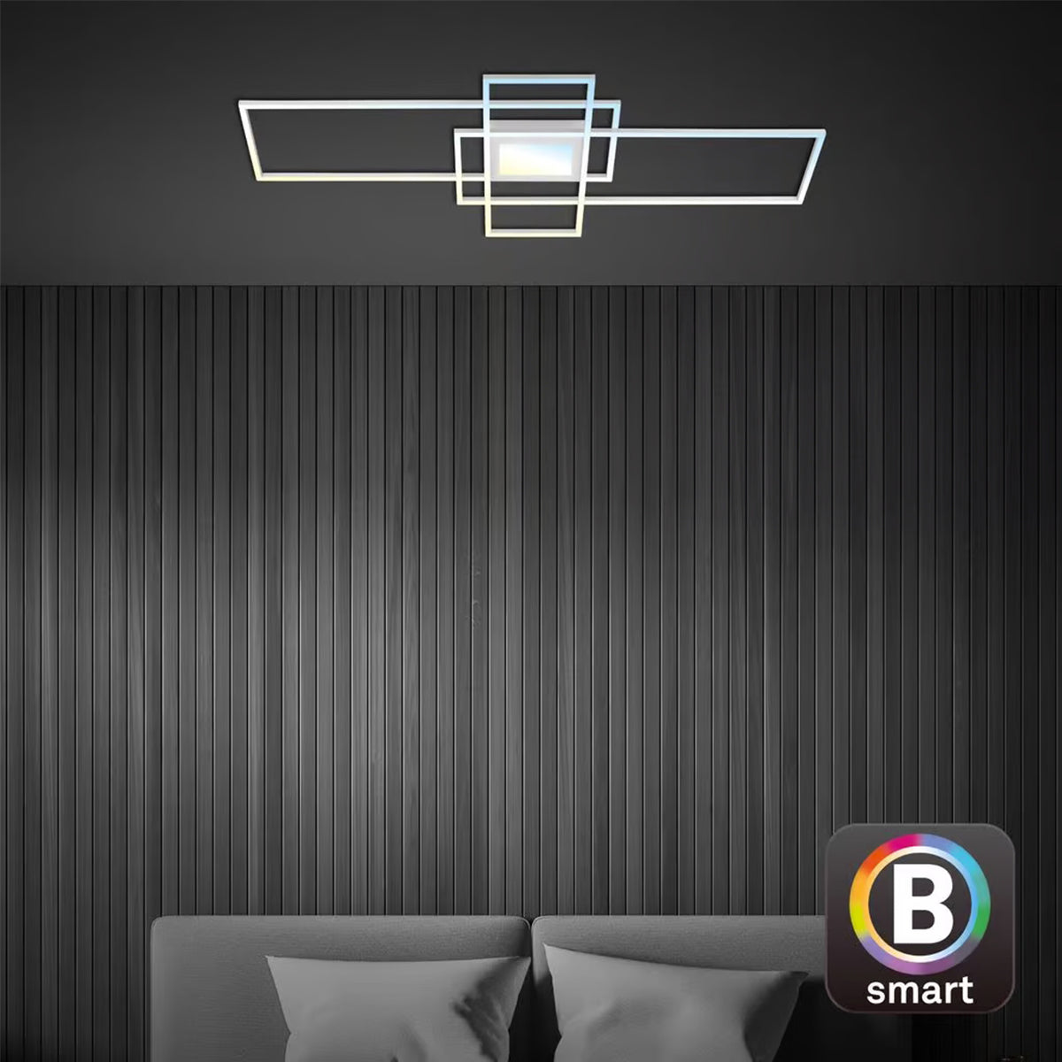 Plafoniera LED smart dimmerabile Wifi 6500 lm Briloner