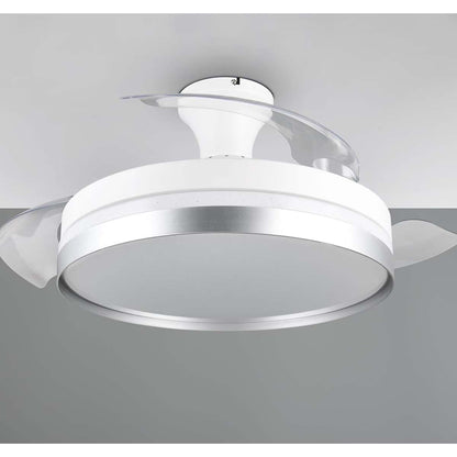 Plafoniera led con ventilatore diametro 100cm bianco Lindberg