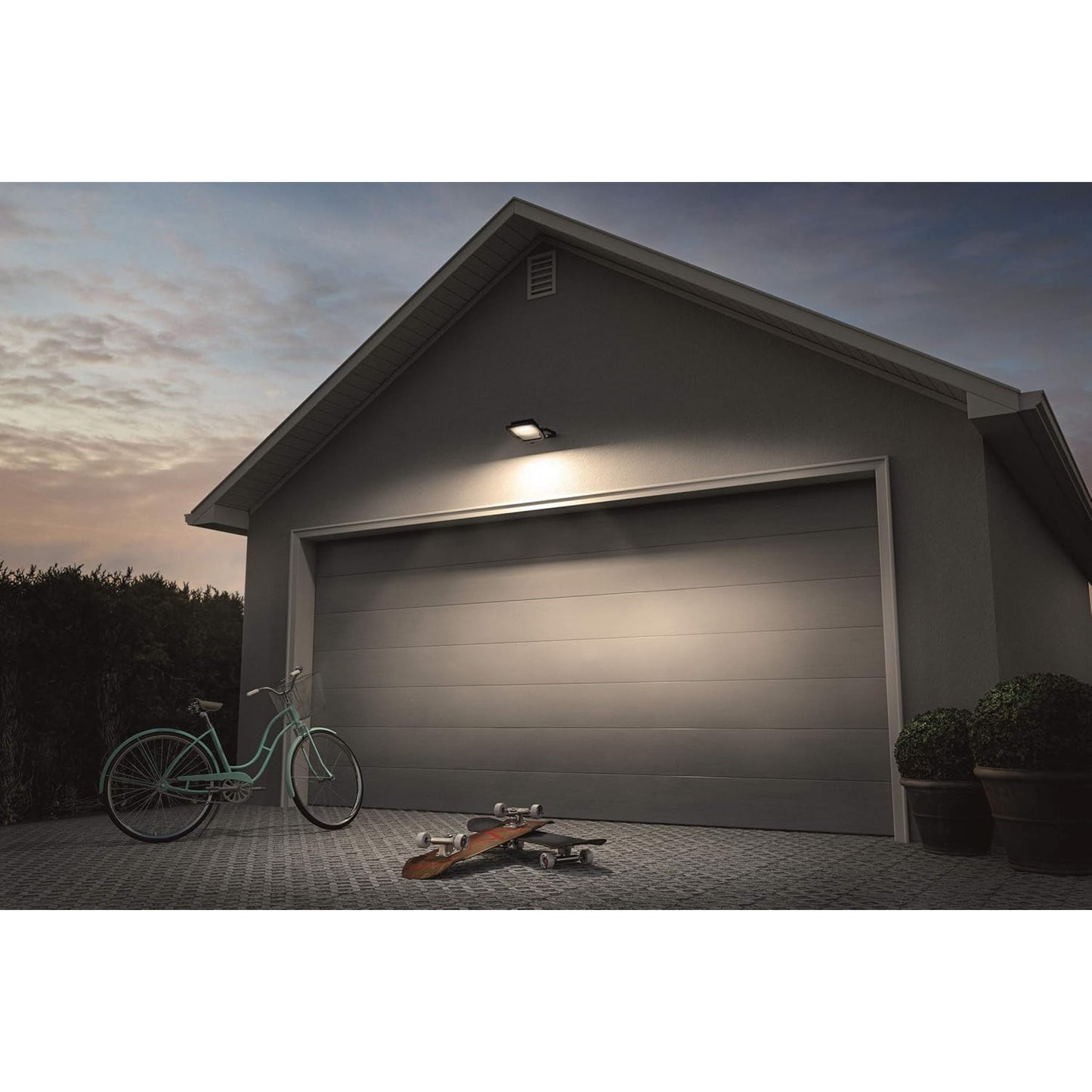 Proiettore led da esterno 4000K in metallo 10 W Ledvance metallo nero