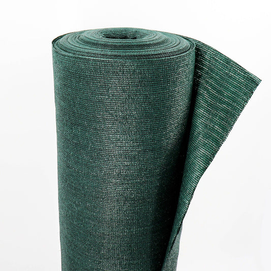 Rete ombra con asole in minirotoli verde