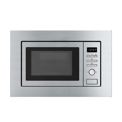 Microonde da incasso Smeg FMI020X inox satinato 1000W