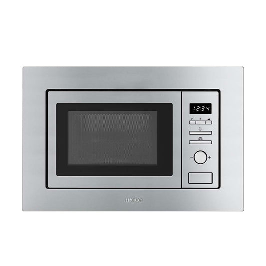 Microonde da incasso Smeg FMI020X inox satinato 1000W