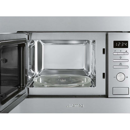 Microonde da incasso Smeg FMI020X inox satinato 1000W