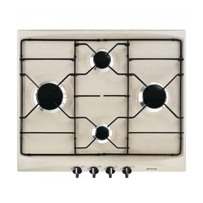 Piano cottura a gas 4 fuochi 60 cm avena Smeg S264AV2