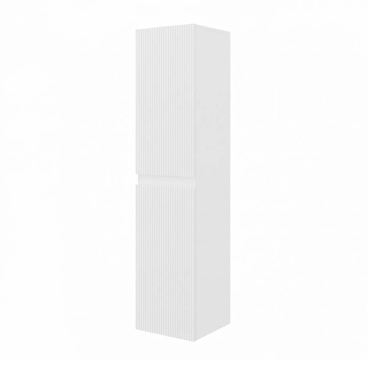 Colonna bagno sospesa bianca 2 ante