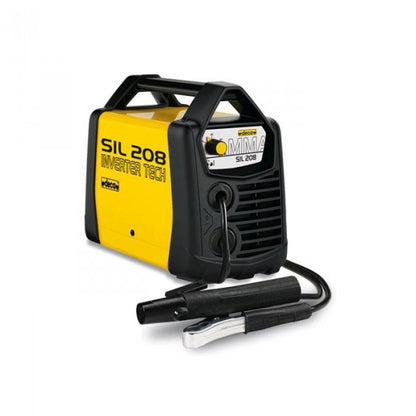 Saldatrice ad elettrodo sil 208 inverter professionale 80 amp valigetta deca