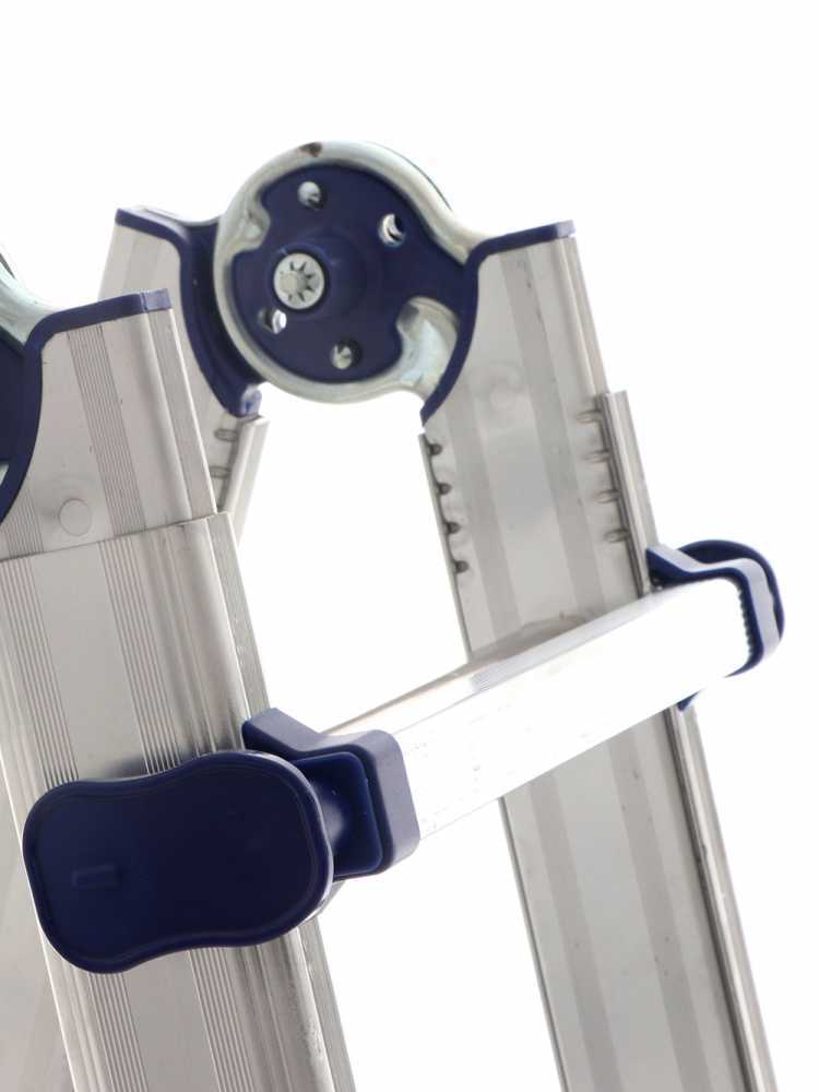 Scala briko blu 4 più 5 gradini h. 456 cm multiposizione BB-3