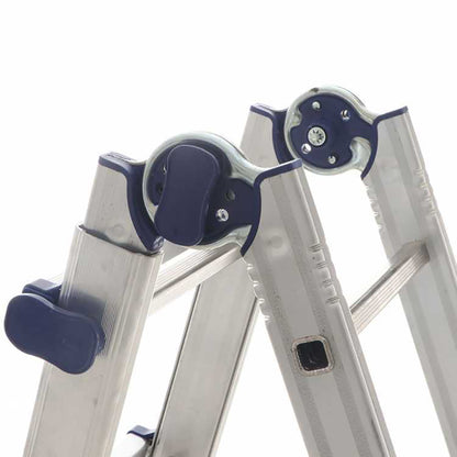 Scala briko blu 4 più 5 gradini h. 456 cm multiposizione BB-3