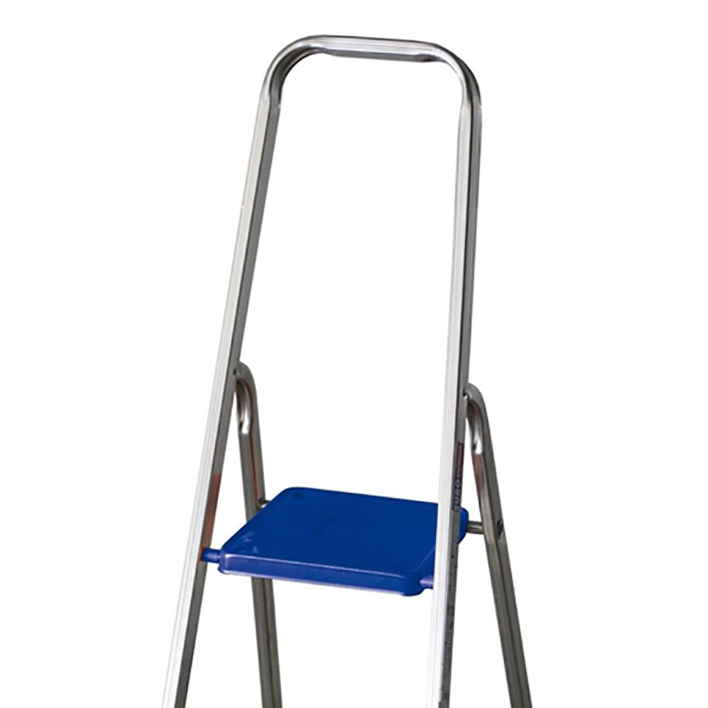 Scala domestica in alluminio 4 gradini 144 cm blu Facal K100