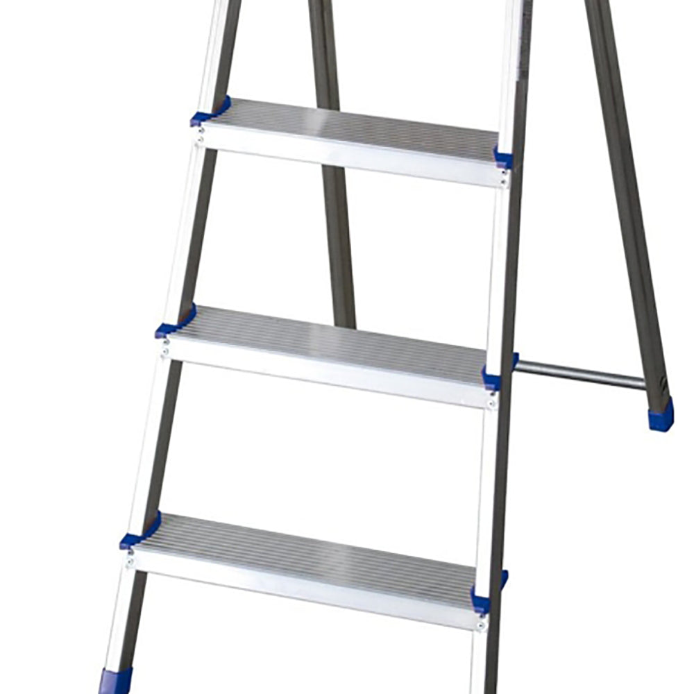 Scala domestica in alluminio 4 gradini 144 cm blu Facal K100