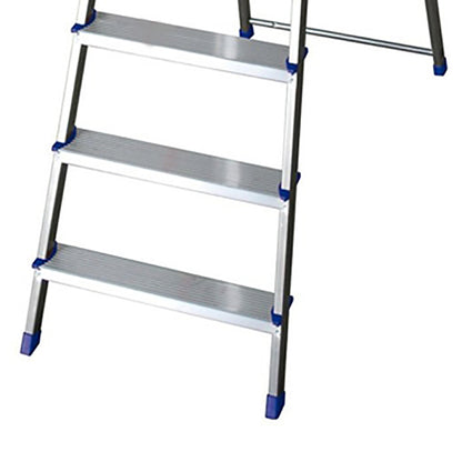 Scala domestica in alluminio 8 gradini 232 cm blu Facal K100