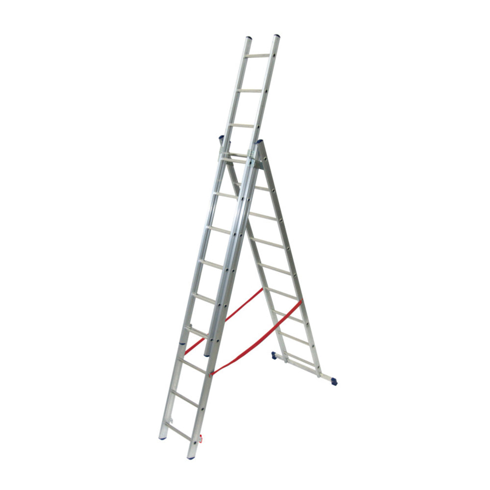 Scala alluminio 3 rampe 11+11+11 gradini h. 706 cm Facal stilo SL310-3