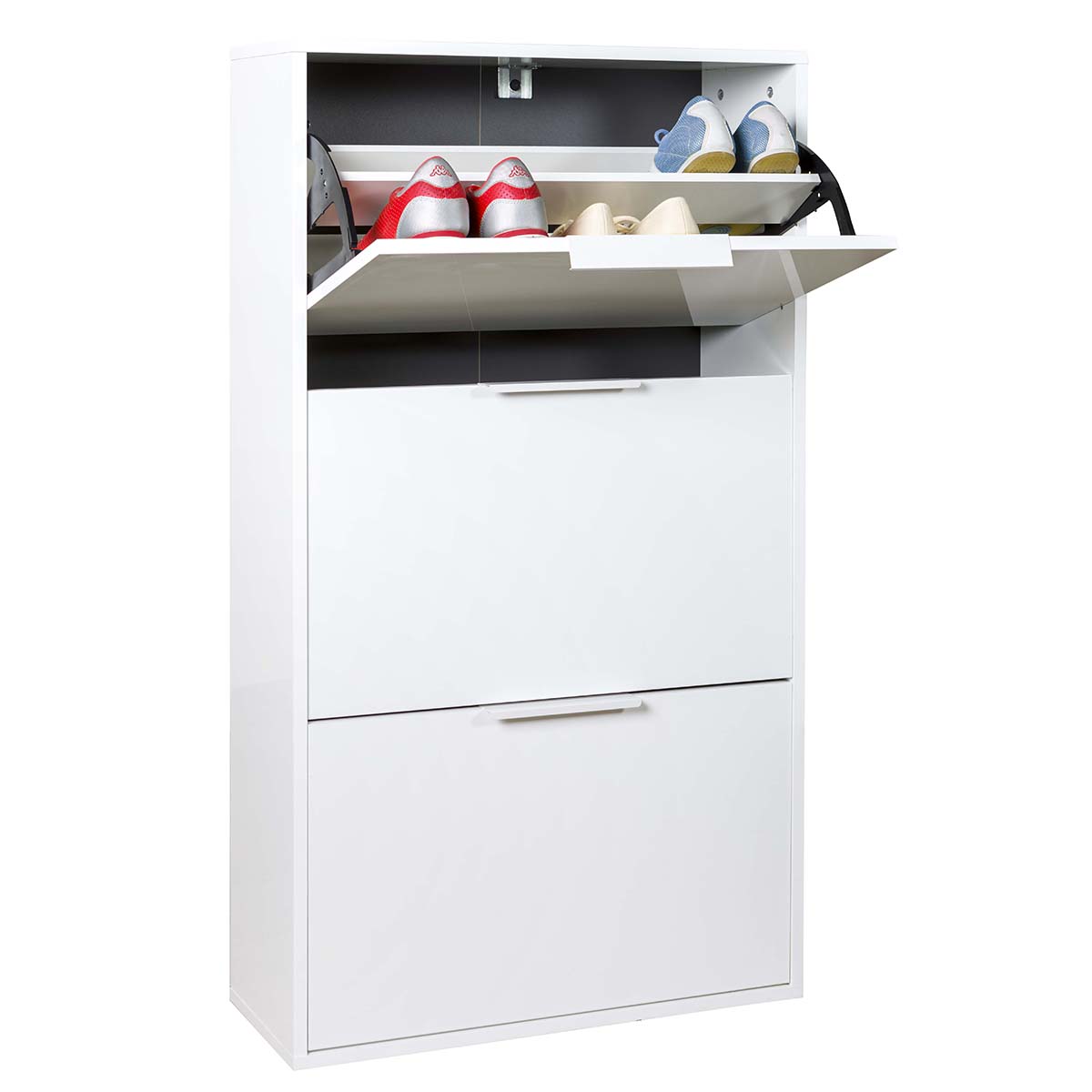 Scarpiera 3 ribalte  65x25x120 cm