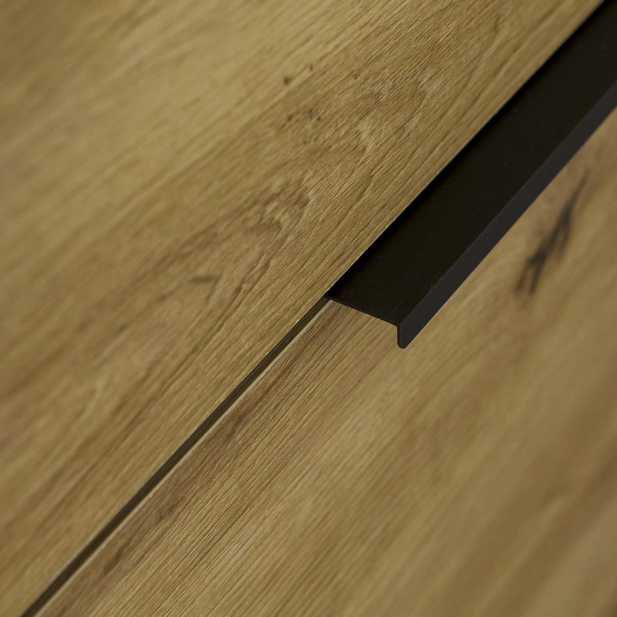 Scarpiera 65x125h cm rovere con 3 ante a ribalta