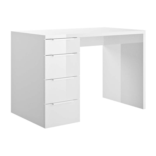 Scrivania con 4 cassetti 110x75x59 cm