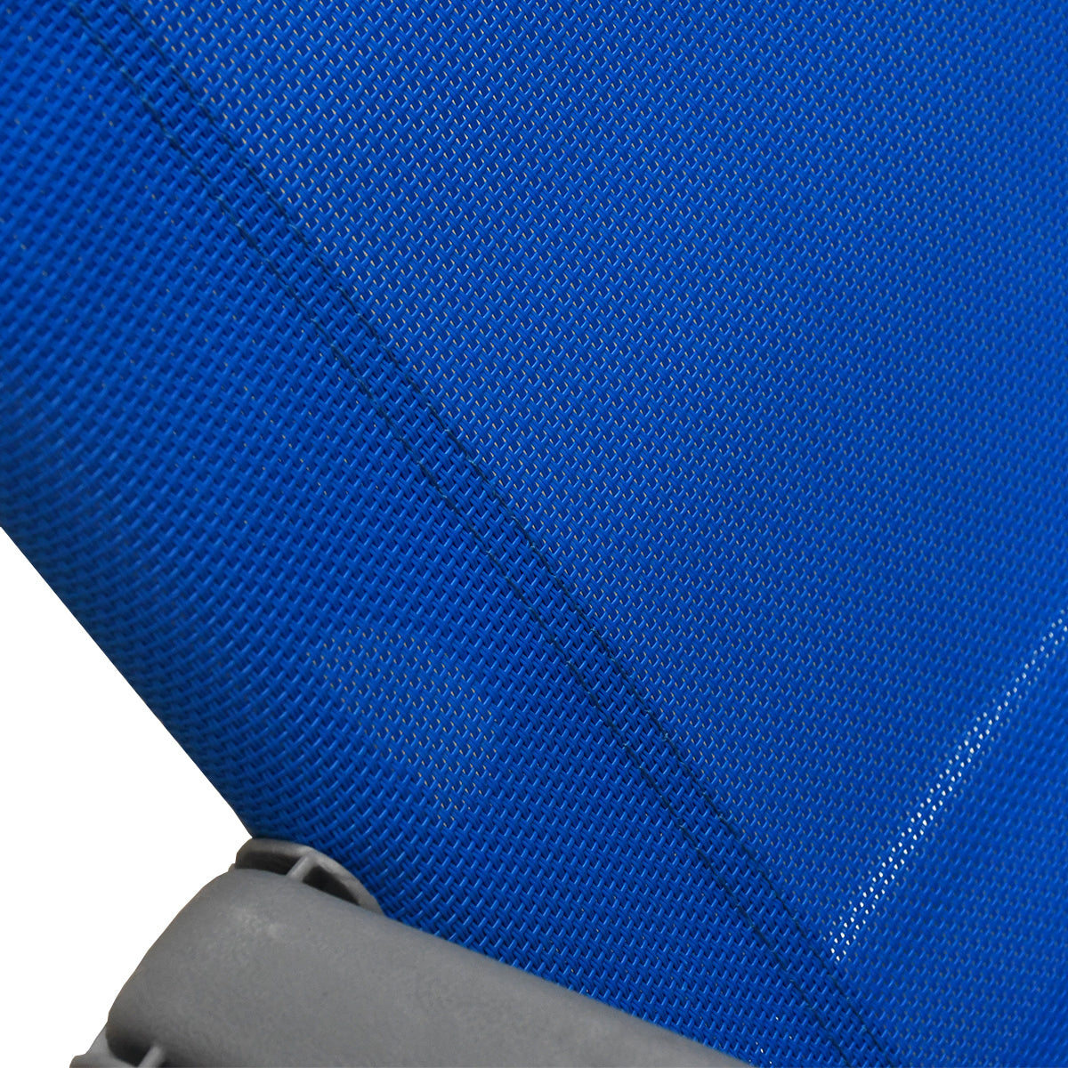 Sdraio da mare blu con supporto 58x60x36-95 cm
