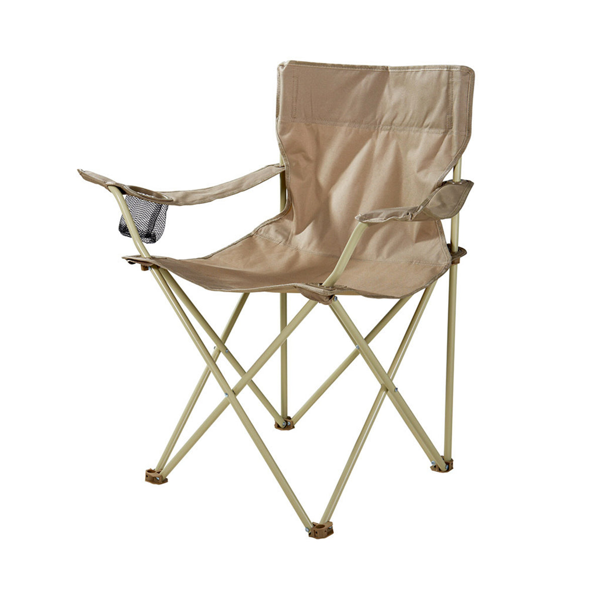 Sedia da campeggio pieghevole in metallo portata 110 kg