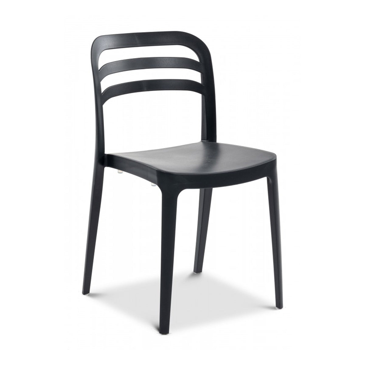 Sedia in polipropilene impilabile da esterno 46x82x51 cm