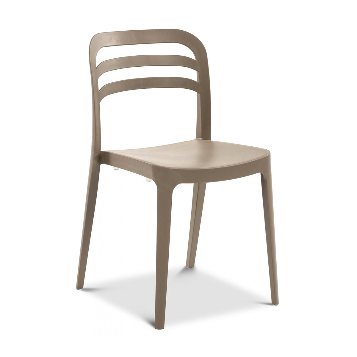 Sedia in polipropilene impilabile da esterno 46x82x51 cm