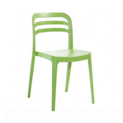 Sedia in polipropilene impilabile da esterno 46x82x51 cm