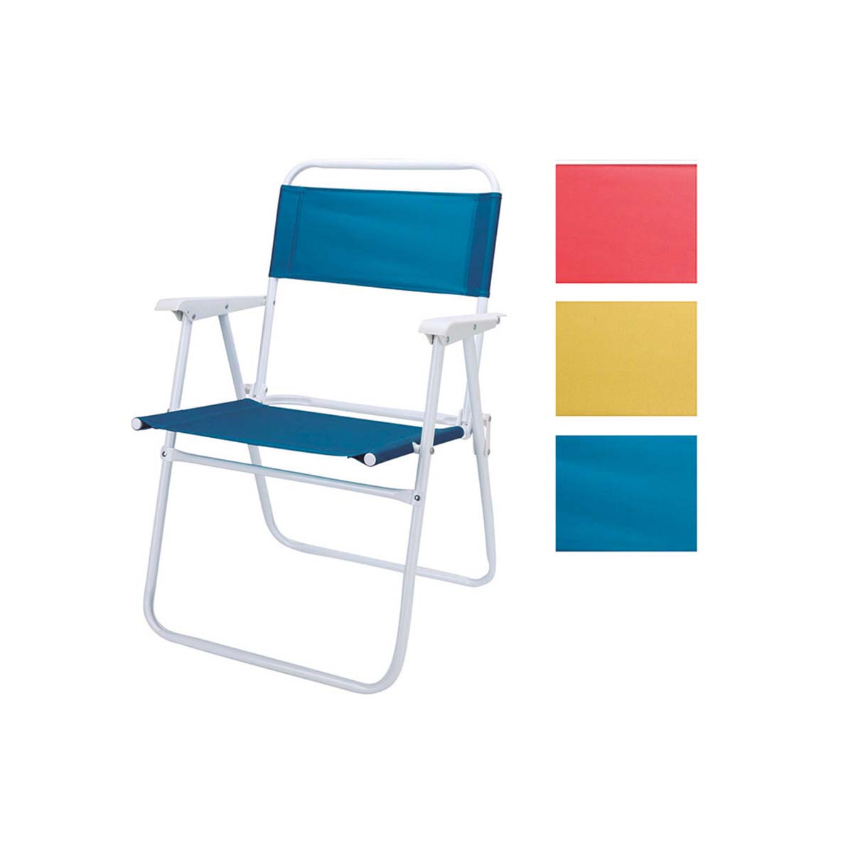 Sedia mare pieghevole portatile colori assortiti