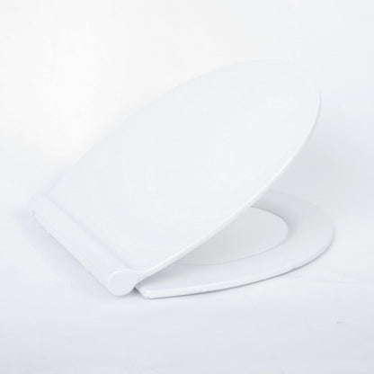 Sedile wc copri water soft close con cerniere bianco 37 x 44 cm