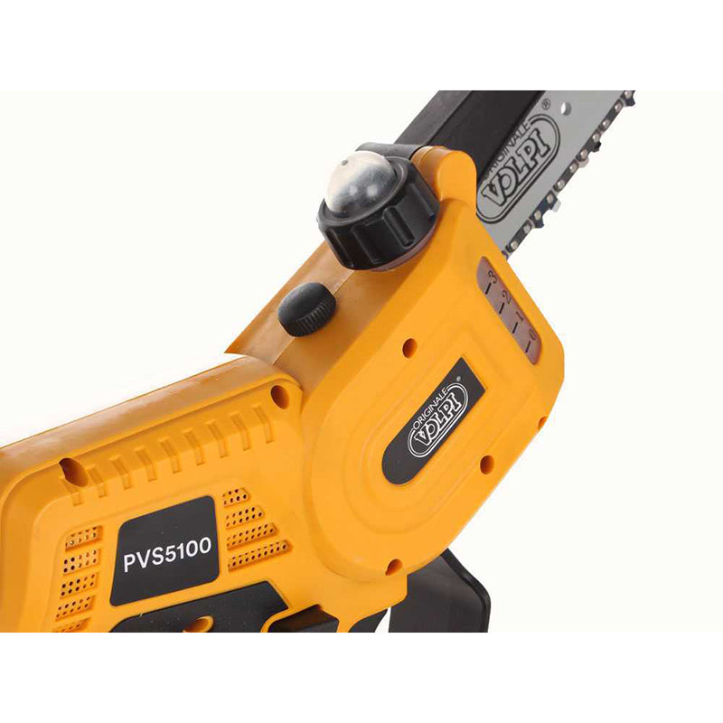 Seghetto per potatura a batteria Volpi PVS5100 14,4 V 2,5 Ah