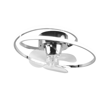 Plafoniera led con ventilatore Umea 38W diametro 50cm