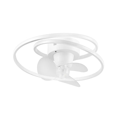 Plafoniera led con ventilatore Umea 38W diametro 50cm