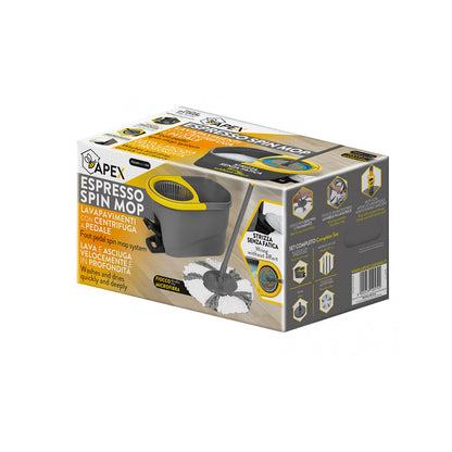 Set Lavapavimenti con centrifuga Espresso Spin Mop