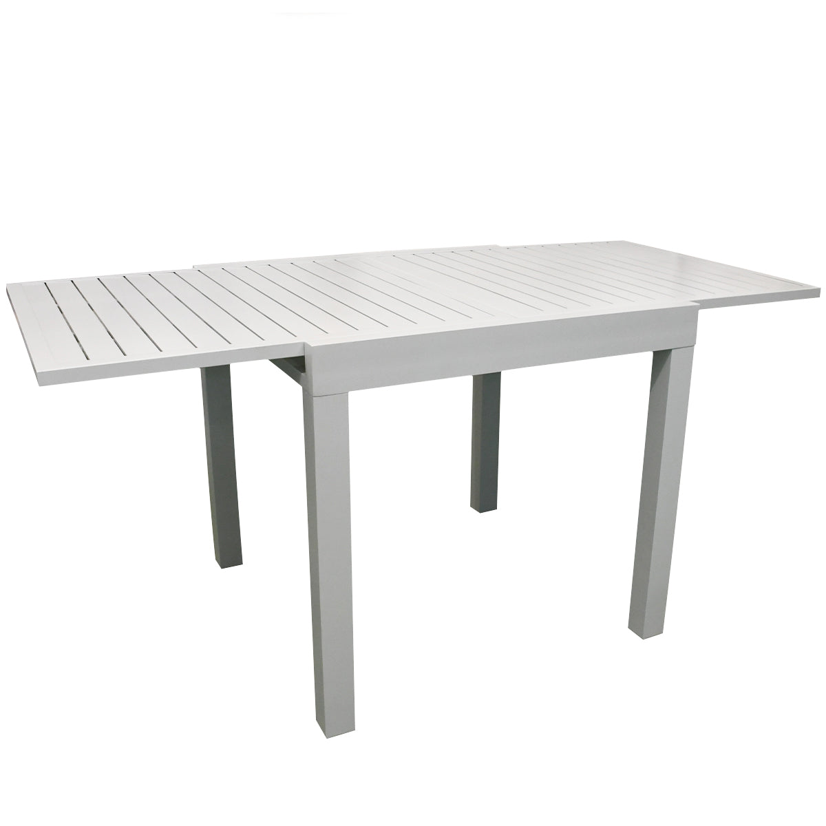 Set da giardino in alluminio tavolo allungabile e 4 sedie Ios