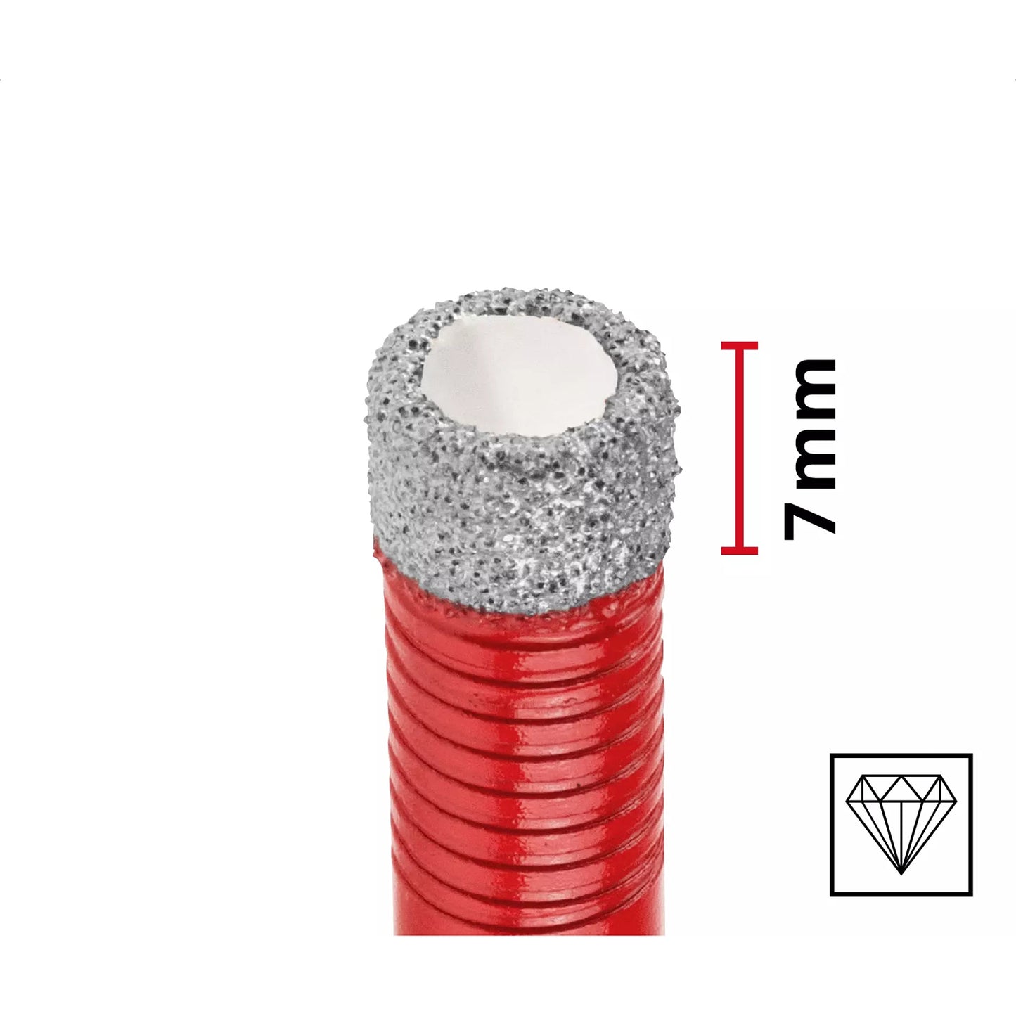 Set XS-Case 4 pz frese a tazza diamantate Einhell