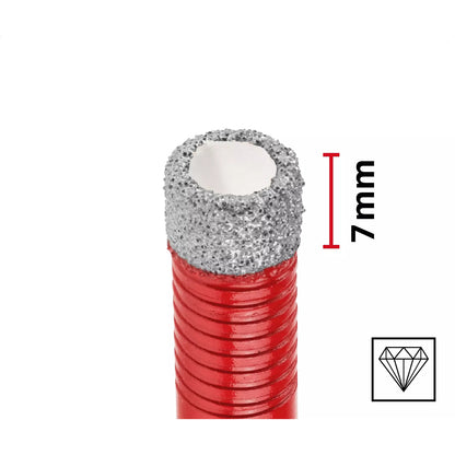 Set XS-Case 4 pz frese a tazza diamantate Einhell