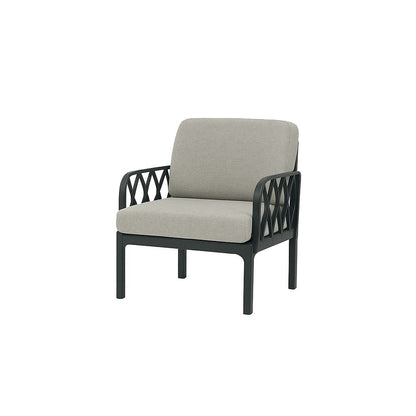 Set da esterno 2 poltrone divano e tavolino Garda