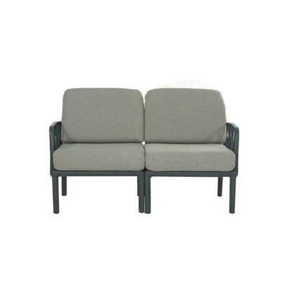 Set da esterno 2 poltrone divano e tavolino Garda