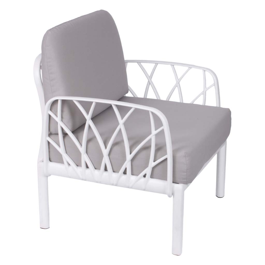 Set da esterno 2 poltrone divano e tavolino Garda