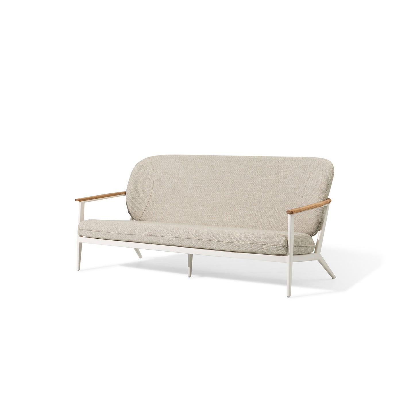 Set da giardino Lisbona 4 pezzi beige