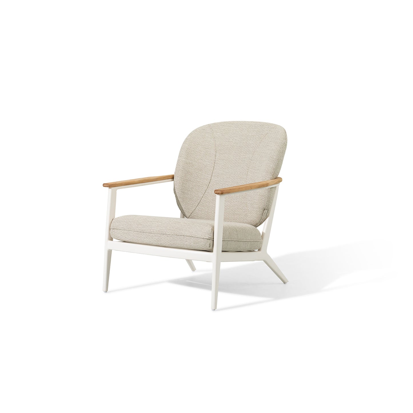 Set da giardino Lisbona 4 pezzi beige