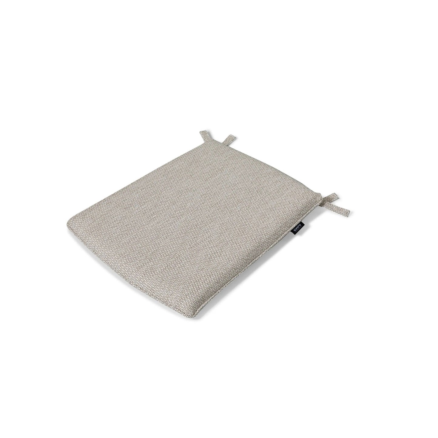Set in alluminio tavolo e 6 sedie grigio e bianco Malaga