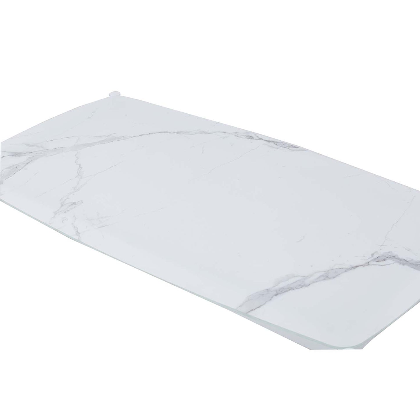 Set da giardino angolare con cuscini bianco e grigio Bodrum