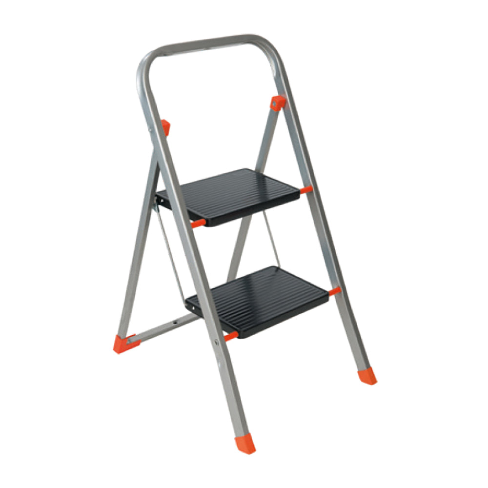 Sgabello 2 gradini in acciaio h 81,5 cm tinto t2 Facal