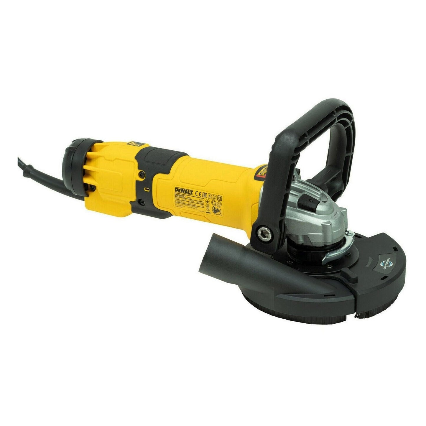 Smerigliatrice angolare DeWalt DWE4257-QS 1500 W d. 125 mm con accessori