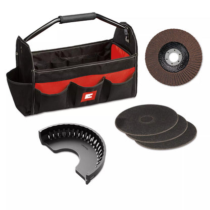Smerigliatrice angolare Einhell TC-AG 125/850 850 W disco 125 mm con borsa